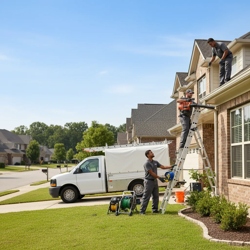 Home Gutter Service in Highland Village, TX near me